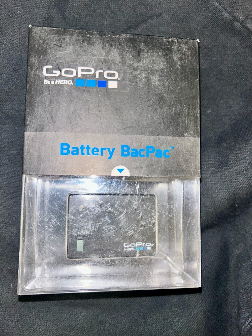 GoPro Battery BacPac Pack in Black with Blue Logo